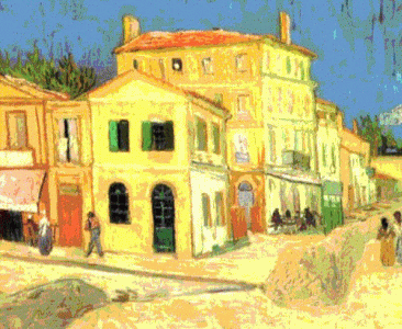 Pin, XIX, Gogh, Vicent van, La casa amarilla