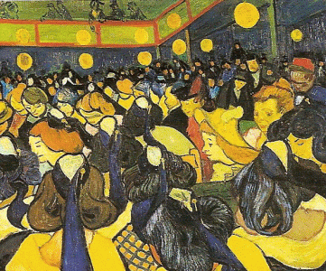 Pin, XIX, Gogh, Vicent van, La sala de baile, 1888