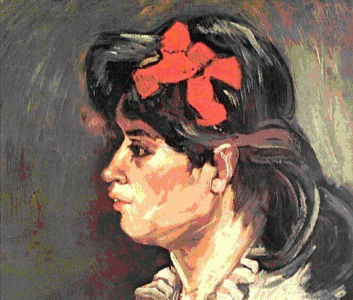 Pin, XIX, Gogh, Vicent van, Retrato de una mujer