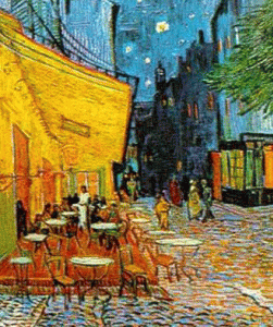 Pin, XIX, Gogh, Vicent van, Terraza de caf en Arles, 1888