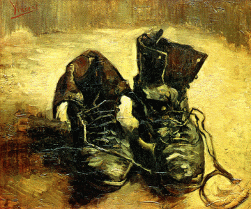 Pin, XIX, Gogh, Vicent van Zapatos de campesino, 1866-1888