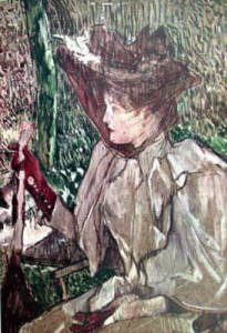 Pin, XIX, Toulouse Lautrec, Enri, Retrato de Honorine