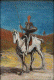 Pin, XIX, Don Quijote y Sancho Panza, Francia, 1868