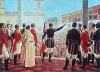 Pin, XIX, Annimo, San Martn declara la Independencia peruana en Lima en 1821