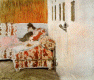 Pin, XIX, Vuillard, Edouard, En el Sofa o la Habitacin Blanca, Francia, 1890