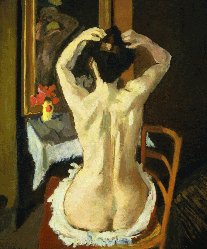 Pin Matisse La Coifure 1901