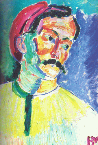 Pin XX Matisse Henri Andre Derain en Colliure, Tatec Gallery Collection Londres RU 1905