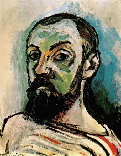 Pin XX Matisse Henri Autorretrato