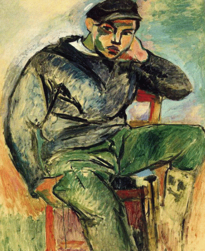 Pin XX Matisse Henri El Joven Marinero I Colliure Francia 1906