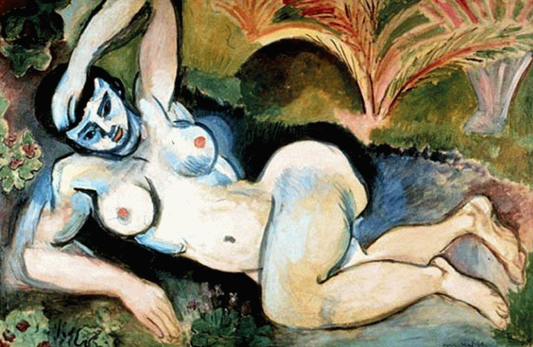 Pin XX Matisse Henri El desnudo azul 1907
