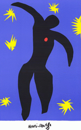 Pin XX Matisse Henri Icaro del Jazz 1943