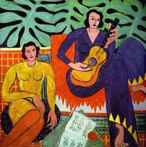 Pin XX Matisse Henri Music Albrigt Knox Gallery Buffalo N. York 1939