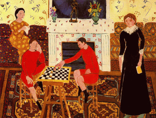 Pin XX Matisse Henri Retrato de familia 1911