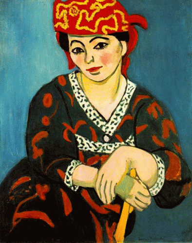 Pin XX Matisse Henri The Red Madras Headdress 1907