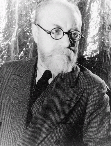 Fotorafa XX Matisse Henri pintor en 1933