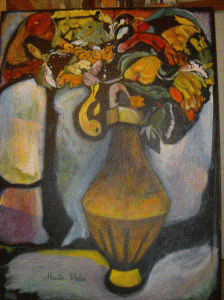 Pin, XX, Rouault, Georges, Flowers