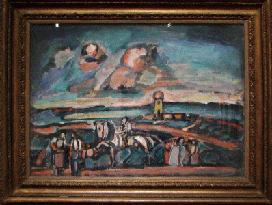 Pin, XX, Rouault, Georges, Nocturne, 1939