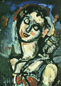 Pin, XX, Rouault, Georges, The Blue Bird, 1900