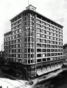 Arq, XIX, Sullivan, Louis Henry, Almacn de Carson Pirie Scott & Company, Chicago, USA, 1889-1904  