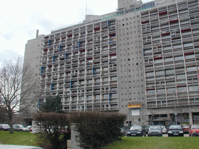 Arq, XX, Corbusier, Le, La unidad de habitacin, Marsella, Francia, 1946-1652