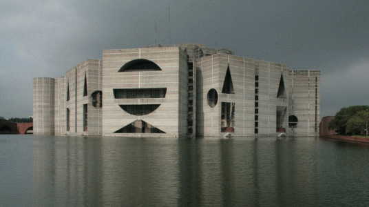 Kahn, Louis Isidore, Asamblea Nacional o Jatiyo Sangshad Bhaban, Dhaka, Bangladech, 1961-1981