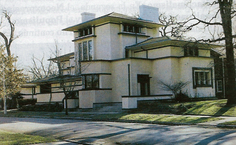 Arq, XX, Lloid, Wrgiht, Casa Froke, Illinois, USA, 1901