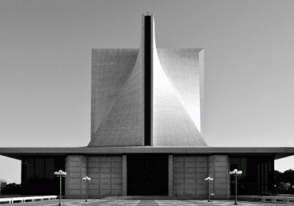 Arq, XX, Nervi, Pieter Luigi, Catedral de Santa Mara de la Asuncin, San Francisco, USA, 1971