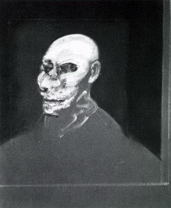 Pin, XX, Bacon, Francis, Painting head of man, 1950