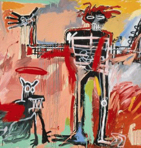 Pin, XX, Basquiat, Jean Michel, La dermatologa mdica van en caida libre
