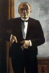 Pin, XX, Beckmann, Max, Self portrait in Tuxedo, 1927