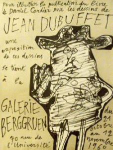 Pin, XX, Dubuffet, Jean, 1960