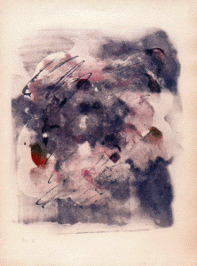 Pin, XX, Fautrier, Jean, Paroles peinte II, 1963-1964