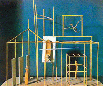 Pin, XX, Giacometti, Alberto, Palacio, cuatro de la madrigada MOMA, N. York, 1933
