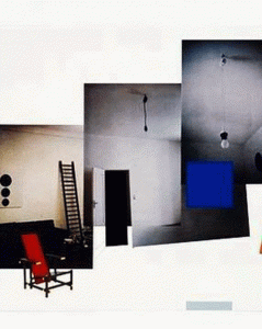 Pin, XX, Hamilton, Richard, Interior with monochromes, 1979