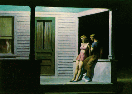 Pin, XX, Hopper, Edward, Summer evening, 1947