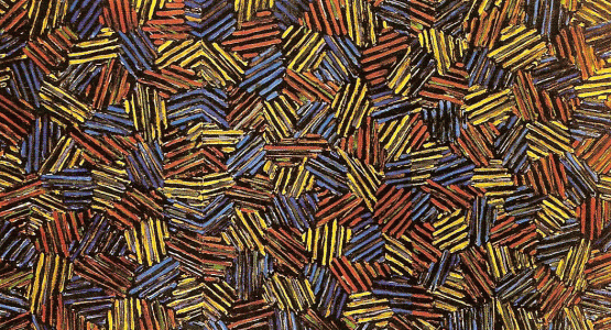Pin, XX, Jasper Johns, Ttulo desconocido, Col. particular, 1980