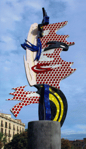 Pin, XX, Lichtenstein, Roy, La cara de Barcelona, 1991-1992