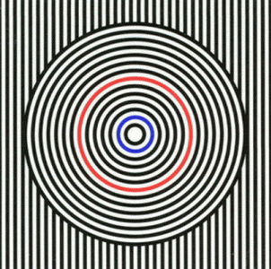 Pin, XXI, Messen-Jaschin, Youri, Crculo rojo y azul, 2010
