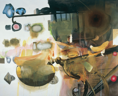 Pin, XXI, Oehlen, Albert, Miirage of Steel, Expresionismo-no figurativo, 2003