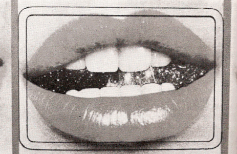 Pin, XX, Tilson, Joe, Transparency clip o Matic lips, Maboroug Graphics, London