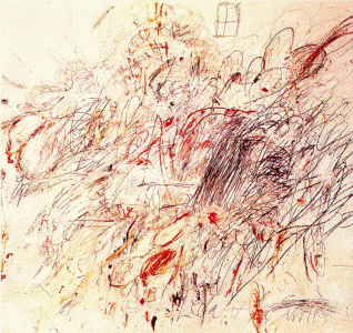 Pin, XX, Twombly, Cy, Leda and the Swan, Col. privada, 1962