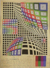 Pin XX Vasarely Victor Sin Titulo 1978