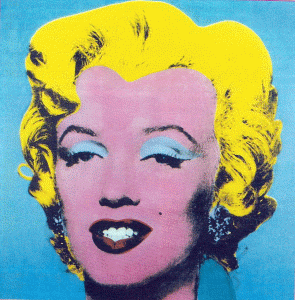Pin, XX, Warhol, Andy, Retrato de Marylin Monroe, 1964
