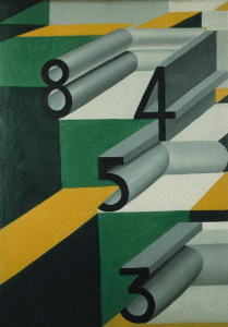Pin, XX, Balla, Giacomo, Numbers in love, 1924