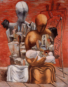 Pin, XX, Chirico, Gentile de, La familia del pintor, Tate Gallery, London, 1926