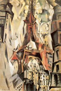 Pin, XX, Delaunay, Robert, Torre Eiffel, 1911