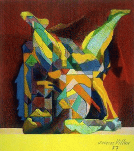 Pin, XX, Duchamp, Marcel, After Jacques Villon, Litografa en color, 1957