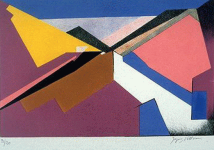 Pin, XX, Duchamp, Marcel, Litografa a color, M. de Bellas Artes. San Francisco, USA