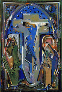 Pin, XX, Gleizes, Albert, Cucifixin, M. Nacional de Arte Moderno, Pars, 1930
