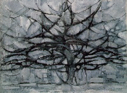 Pin, XX, Piet Cordelis, Gray Tree, 1911